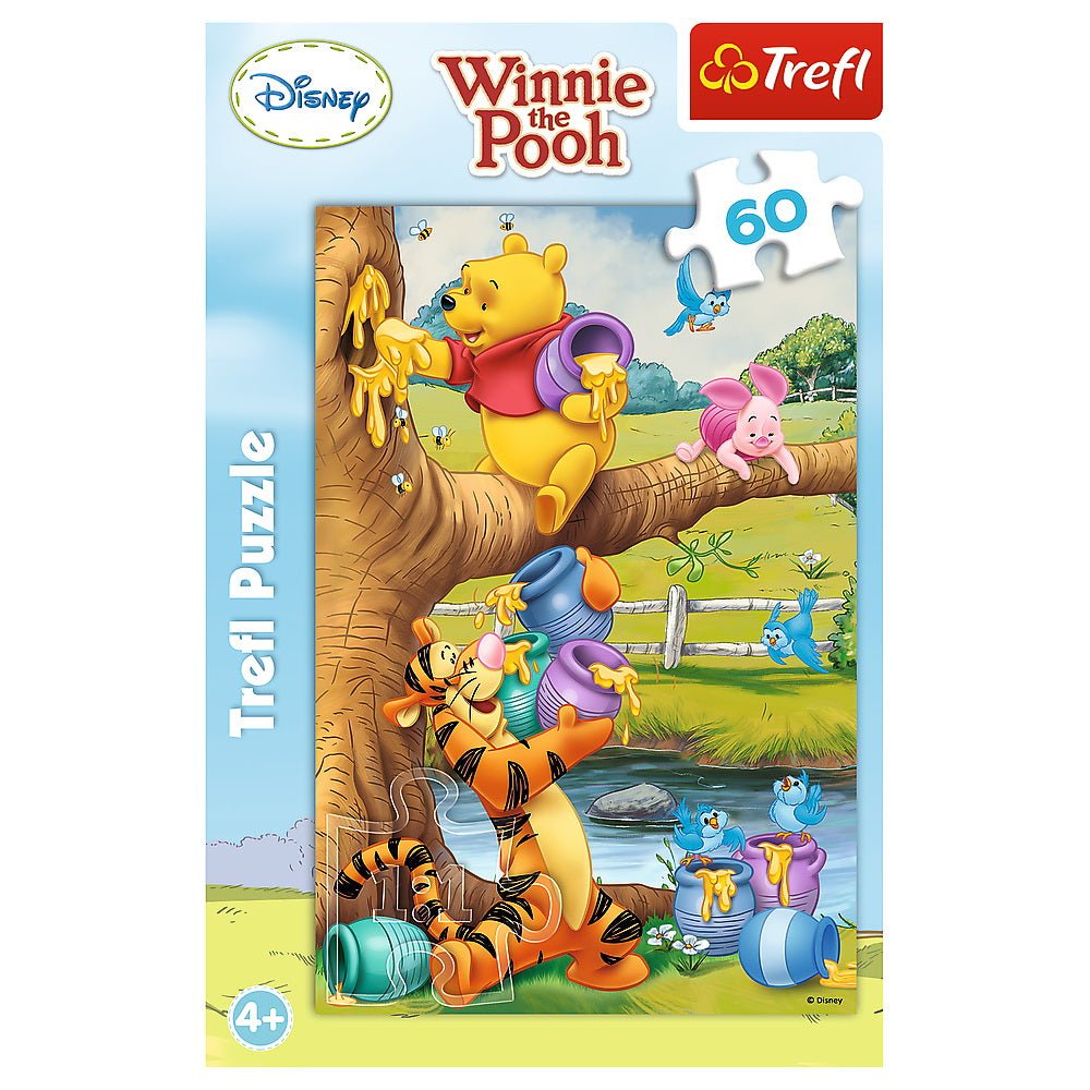 Puzzle Trefl 60 Winnie the pooh toti la treaba - Publisol.ro