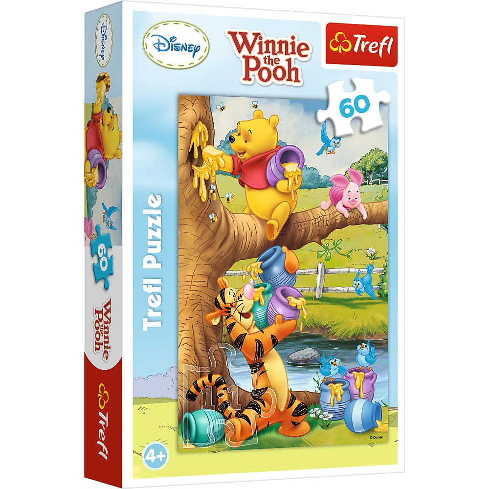 Puzzle Trefl 60 Winnie the pooh toti la treaba - Publisol.ro
