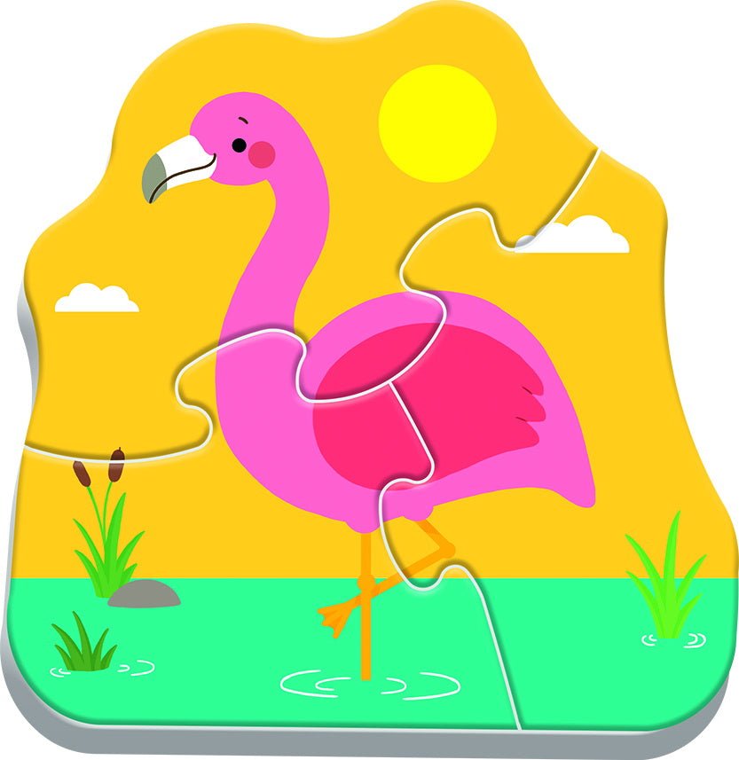 Puzzle Trefl baby clasic animale safari 8 piese - Publisol.ro