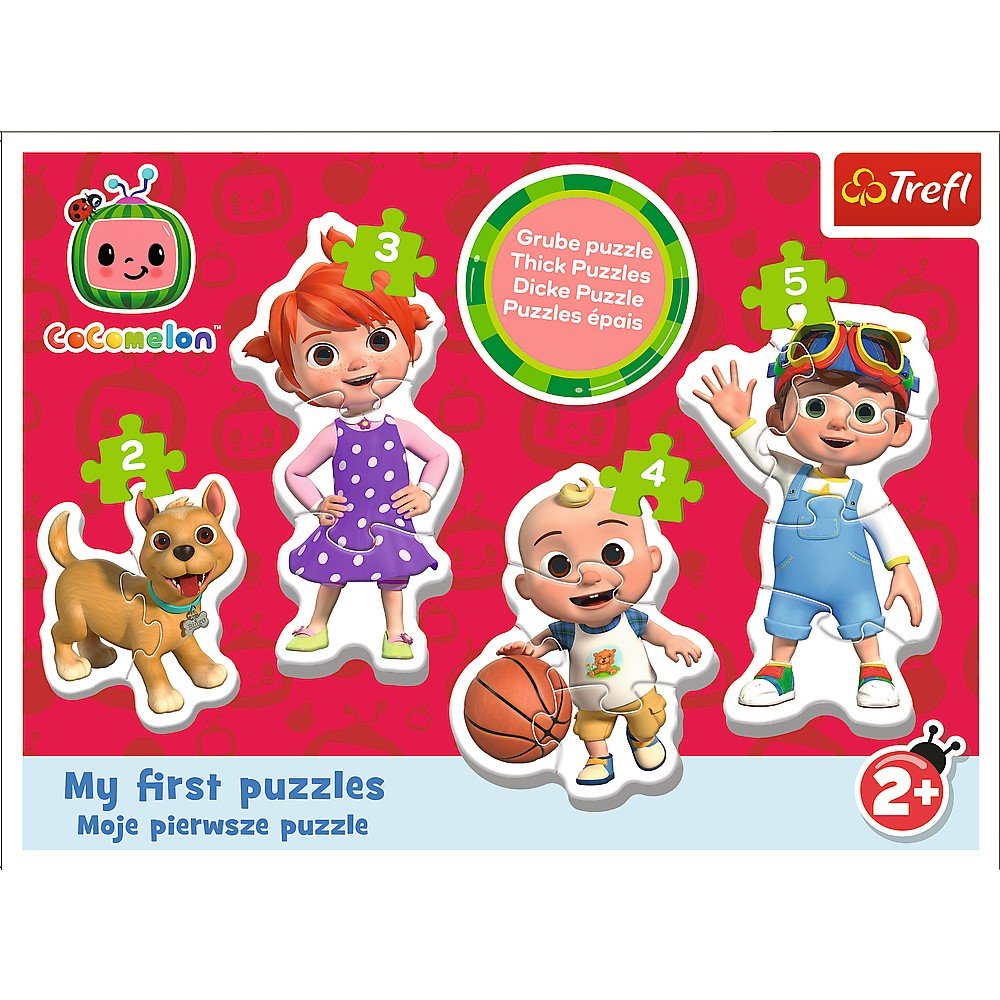 Puzzle Trefl baby clasic cocomelon la joaca 14 piese - Publisol.ro