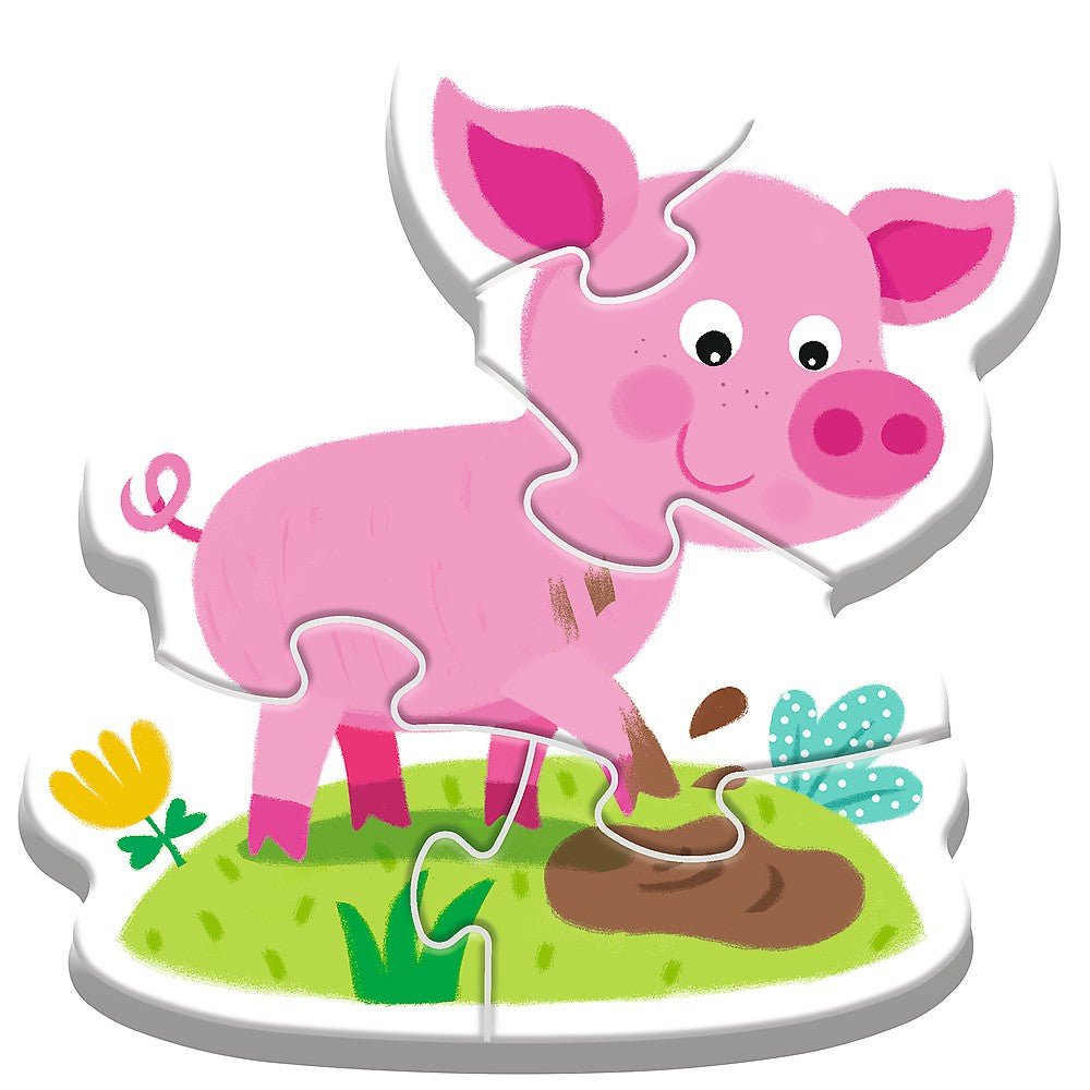 Puzzle Trefl baby clasic la ferma 14 piese - Publisol.ro