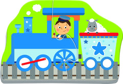 Puzzle Trefl baby clasic vehicule pentru transport 8 piese - Publisol.ro