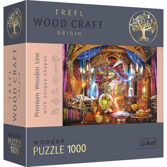 Puzzle trefl din lemn 1000 piese camera magica, Trefl - Publisol.ro