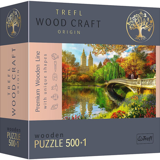 Puzzle trefl din lemn 500+1 piese central park new york, Trefl - Publisol.ro