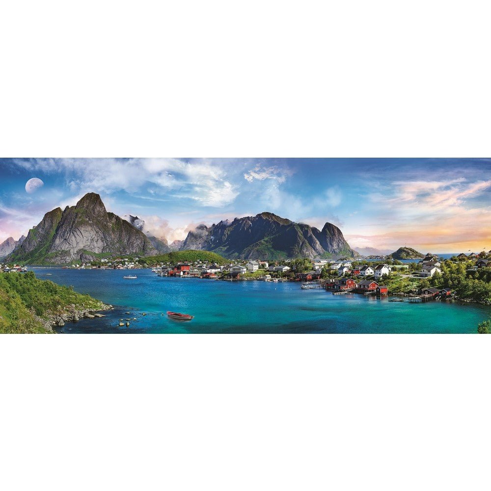 Puzzle Trefl panorama 500 arhipelagul norvegian lofoten - Publisol.ro