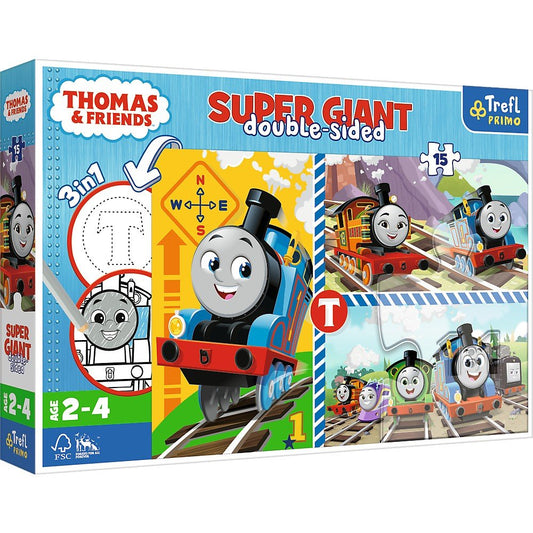 Puzzle trefl primo super giant 15 thomas, Trefl - Publisol.ro