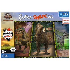 Puzzle trefl primo super shape xxl 104 jurassic world, Trefl - Publisol.ro
