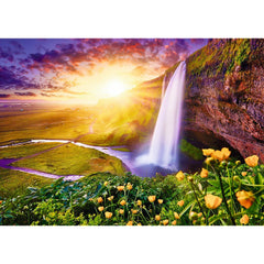 Puzzle Trefl uft 1000 cascada seljalandsfoss islanda - Publisol.ro