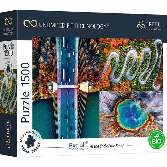 Puzzle trefl uft 1500 sfarsitul drumului, Trefl - Publisol.ro