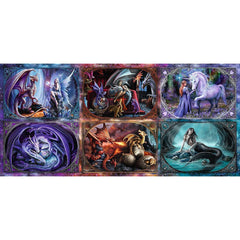 Puzzle Trefl uft 9000 anne stokes collections creaturi fantastice - Publisol.ro