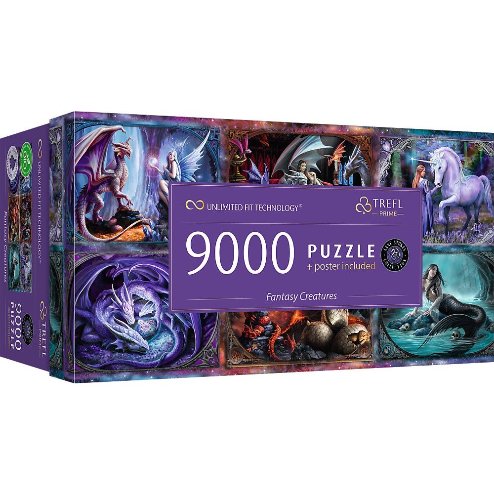 Puzzle Trefl uft 9000 anne stokes collections creaturi fantastice - Publisol.ro