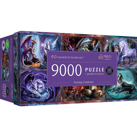 Puzzle Trefl uft 9000 anne stokes collections creaturi fantastice - Publisol.ro