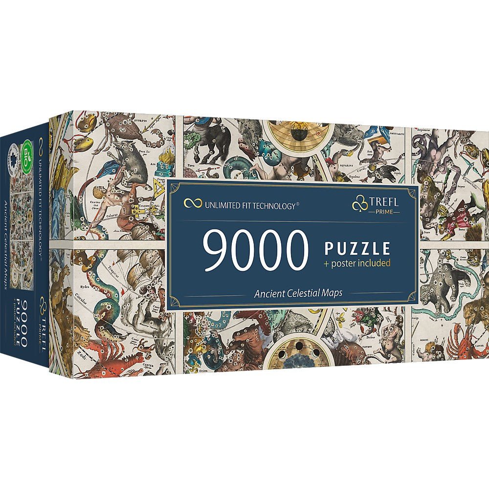 Puzzle Trefl uft 9000 harti celeste antice - Publisol.ro