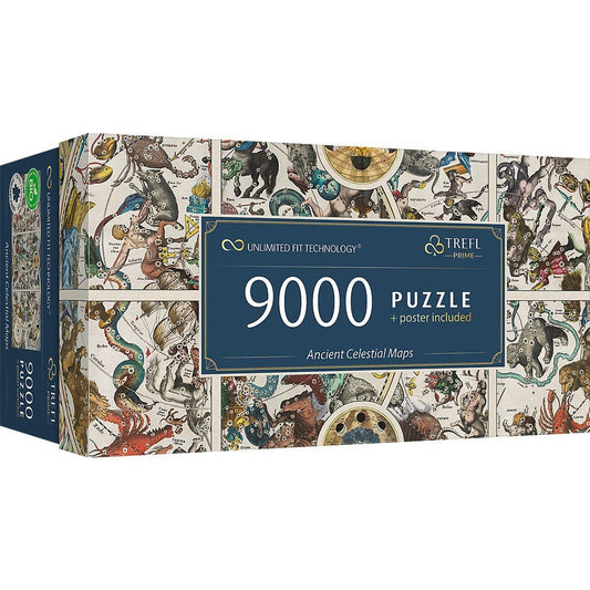 Puzzle Trefl uft 9000 harti celeste antice - Publisol.ro