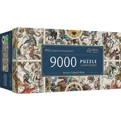 Puzzle Trefl uft 9000 harti celeste antice - Publisol.ro