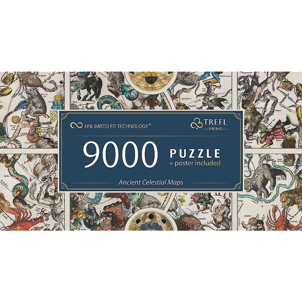 Puzzle Trefl uft 9000 harti celeste antice - Publisol.ro