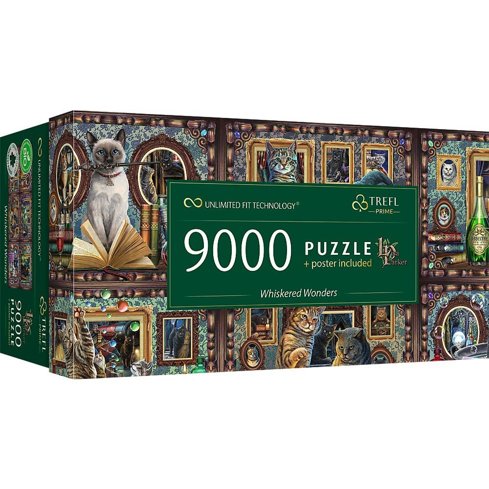 Puzzle Trefl uft 9000 Lisa Parker minuni cu mustati - Publisol.ro