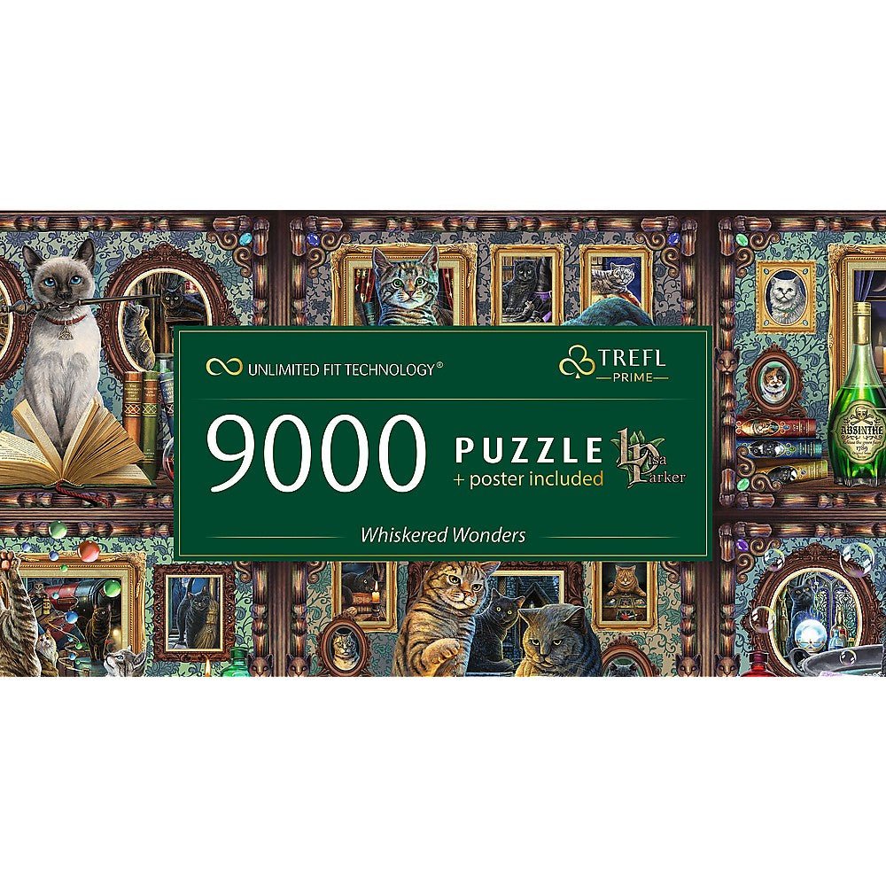Puzzle Trefl uft 9000 Lisa Parker minuni cu mustati - Publisol.ro