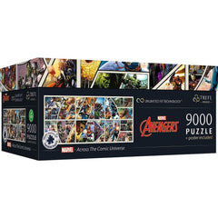 Puzzle Trefl uft 9000 Marvel Avengers prin universul comic - Publisol.ro