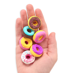 Radiere parfumate Dainty Donuts - Set de 6 - Ooly