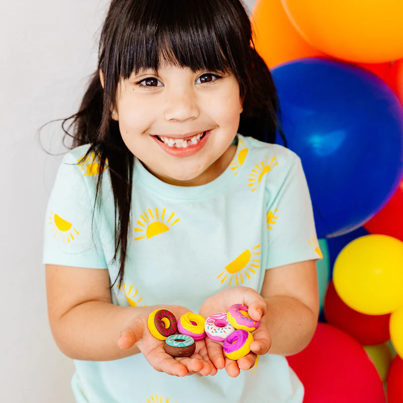 Radiere parfumate Dainty Donuts - Set de 6 - Ooly - Publisol.ro