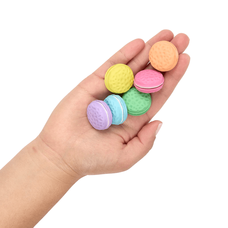 Radiere parfumate Macarons - Set de 6 - Ooly - Publisol.ro