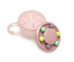 Recipient snack abacus, pink, Melii - Publisol.ro