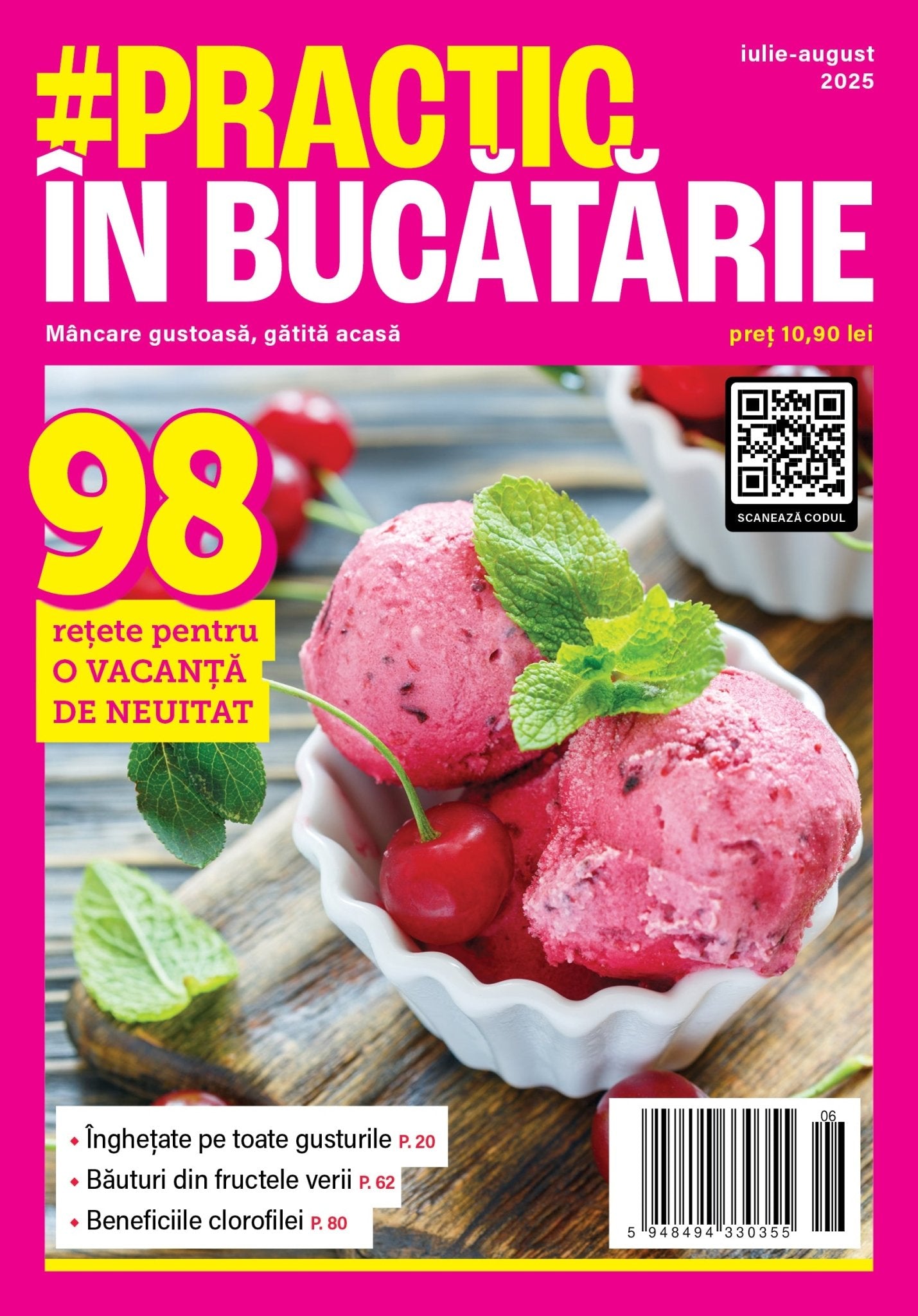 Revista Practic in bucatarie - iulie - august 2025 - digital PDF - Publisol.ro
