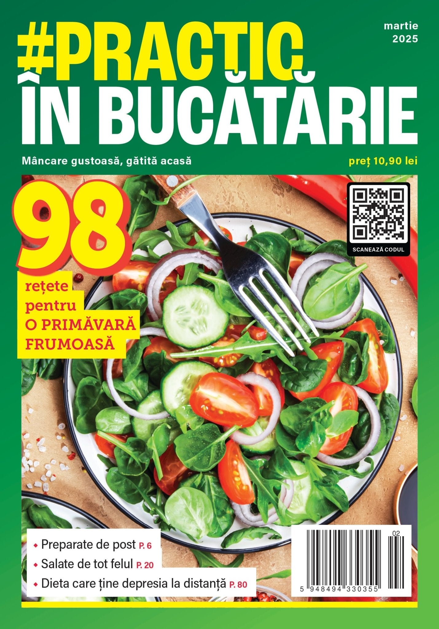 Revista #Practic in bucatarie - martie 2025 - digital PDF - Publisol.ro