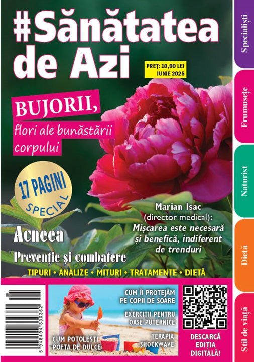 Revista Sanatatea de azi - iunie 2025 - digital PDF - Publisol.ro