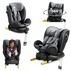 Scaun auto i - size, 40 - 125 cm xrider, grey - Publisol.ro