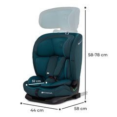Scaun auto i - size, 76 - 150 cm oneto 3, isofix, harbor blue - Publisol.ro