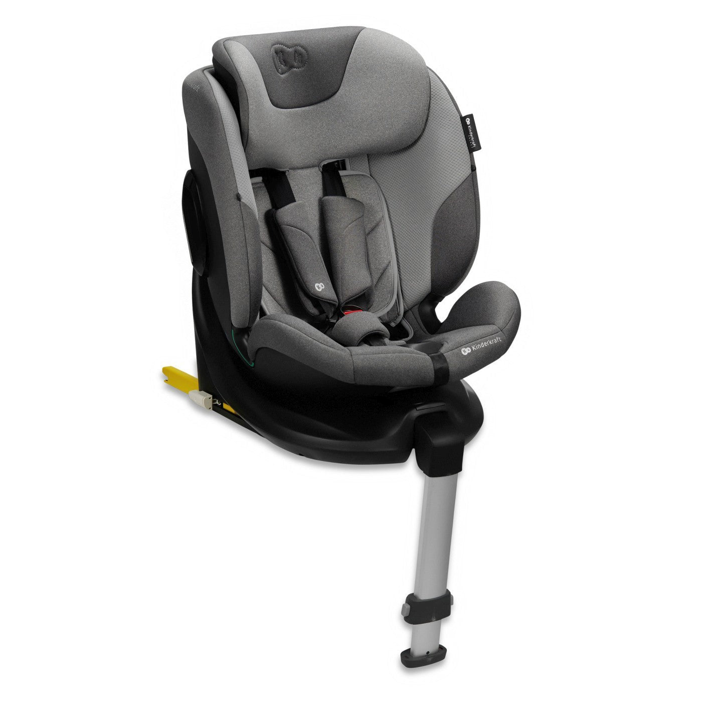 Scaun auto Kinderkraft i - fix, i - size 40 - 150 cm, cool grey - Publisol.ro