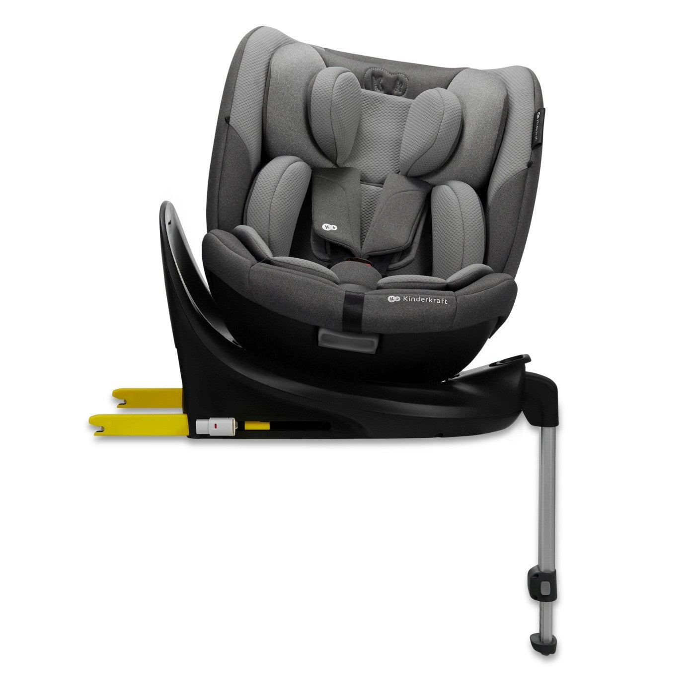 Scaun auto Kinderkraft i - fix, i - size 40 - 150 cm, cool grey - Publisol.ro