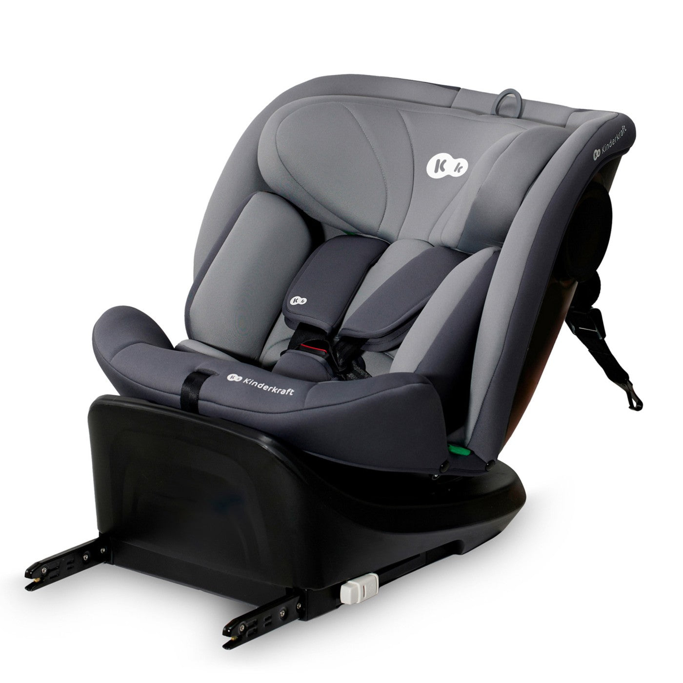 Scaun auto Kinderkraft i - grow i - size 40 - 150 cm, grey - Publisol.ro
