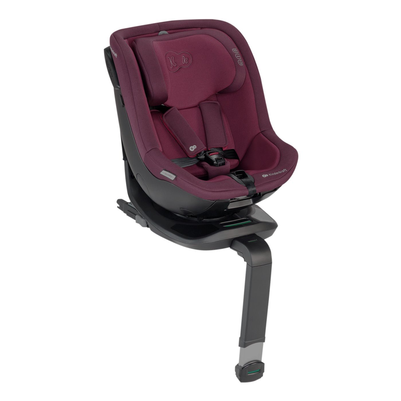 Scaun auto Kinderkraft i - guard i - size 40 - 105 cm, cherry pearl - Publisol.ro