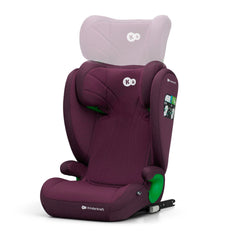 Scaun auto Kinderkraft junior fix2, i - size 100 - 150 cm, cherry red - Publisol.ro