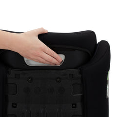 Scaun auto Kinderkraft junior fix2, i - size 100 - 150 cm, graphite black - Publisol.ro