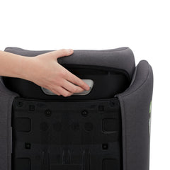 Scaun auto Kinderkraft junior fix2 i - size, 100 - 150 cm, rocket grey - Publisol.ro