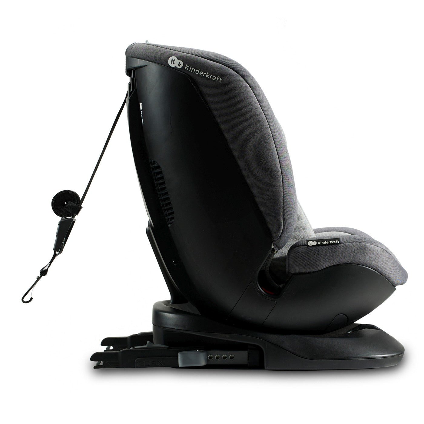 Scaun auto Kinderkraft xpedition 2 i - size 40 - 150 cm, grey - Publisol.ro