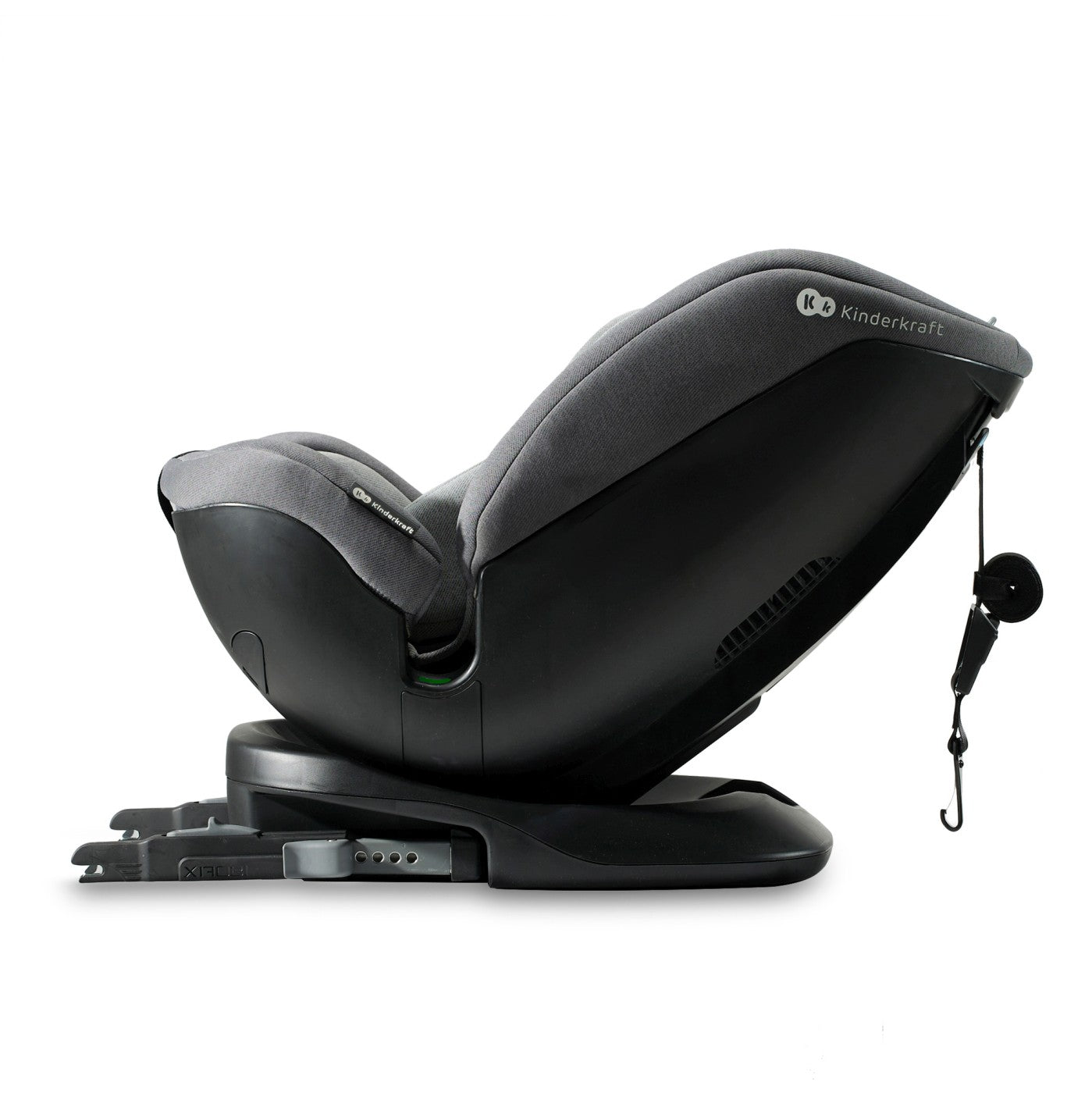 Scaun auto Kinderkraft xpedition 2 i - size 40 - 150 cm, grey - Publisol.ro