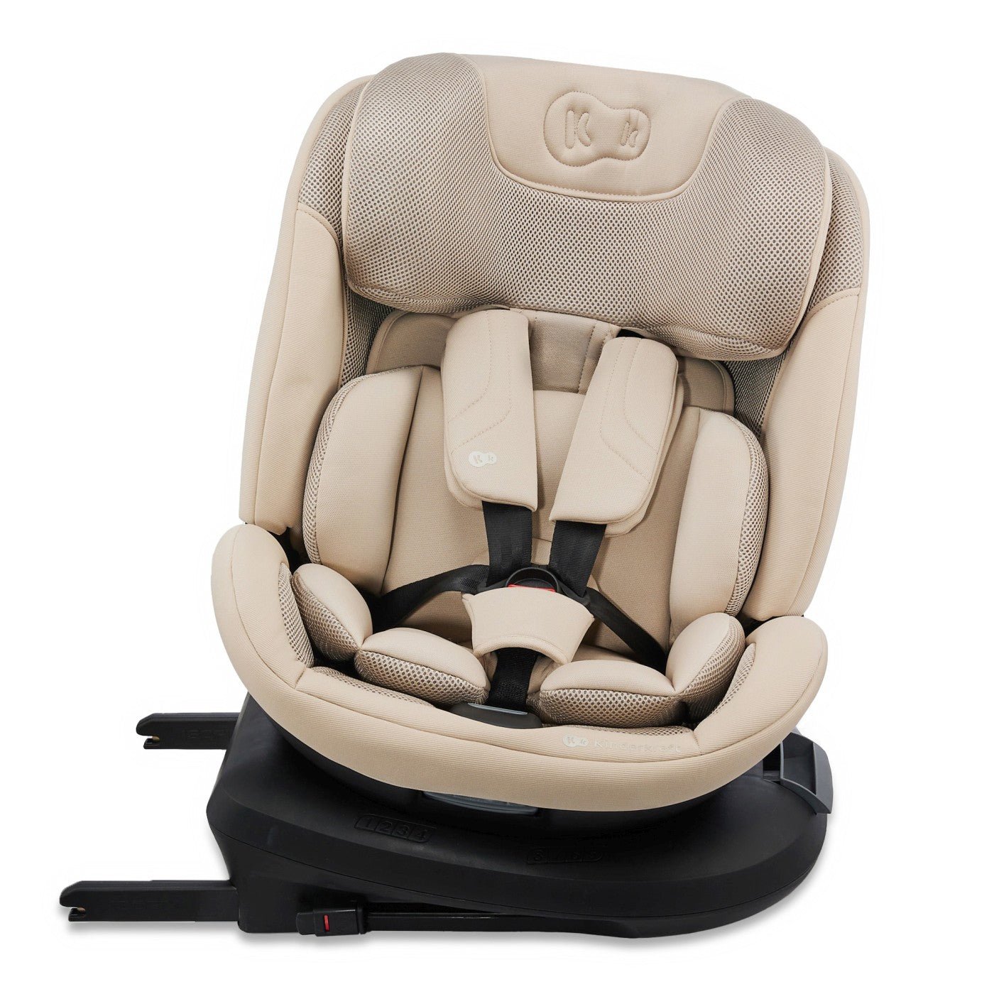 Scaun auto Kinderkraft xpedition 3 i - size 40 - 150 cm, beige - Publisol.ro