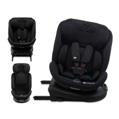 Scaun auto Kinderkraft xpedition 3 i - size 40 - 150 cm, black - Publisol.ro