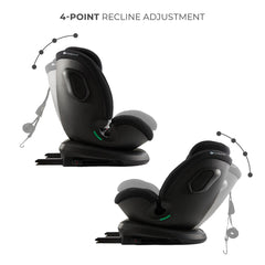 Scaun auto Kinderkraft xpedition 3 i - size 40 - 150 cm, black - Publisol.ro