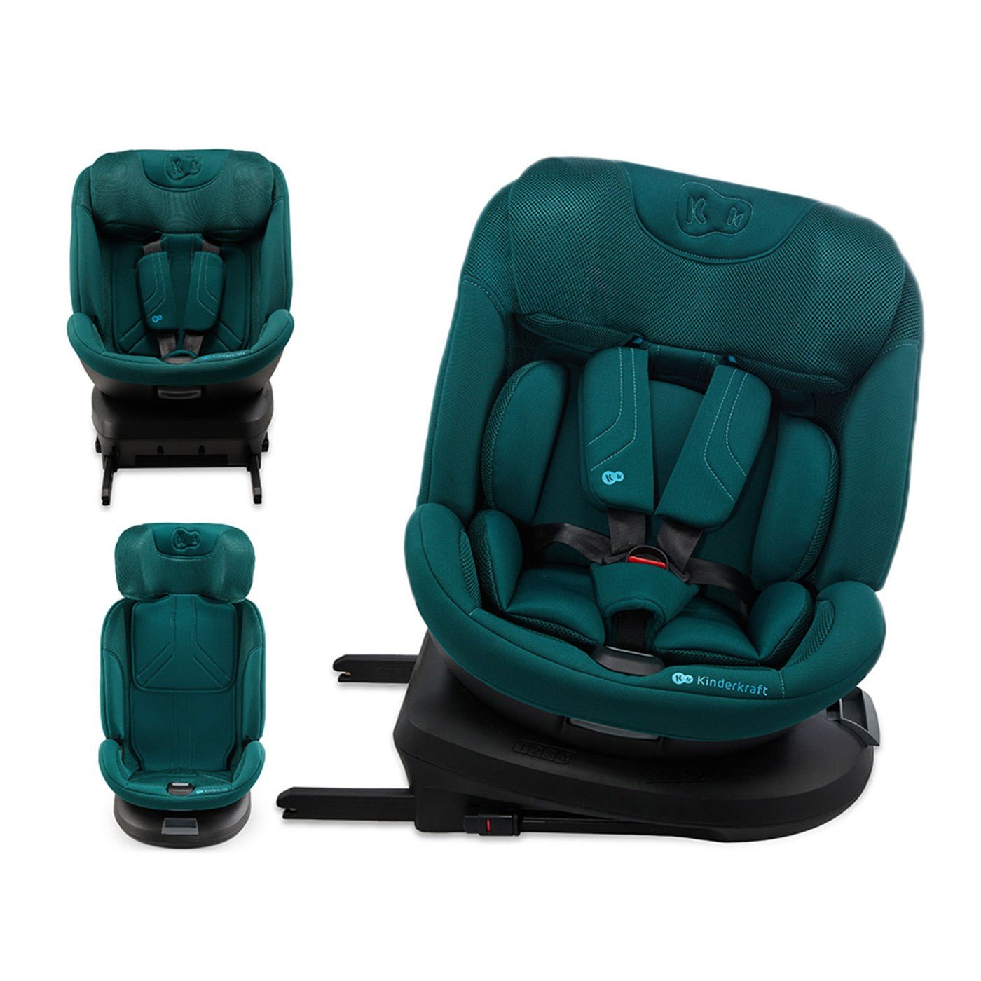 Scaun auto Kinderkraft xpedition 3 i - size 40 - 150 cm, green - Publisol.ro