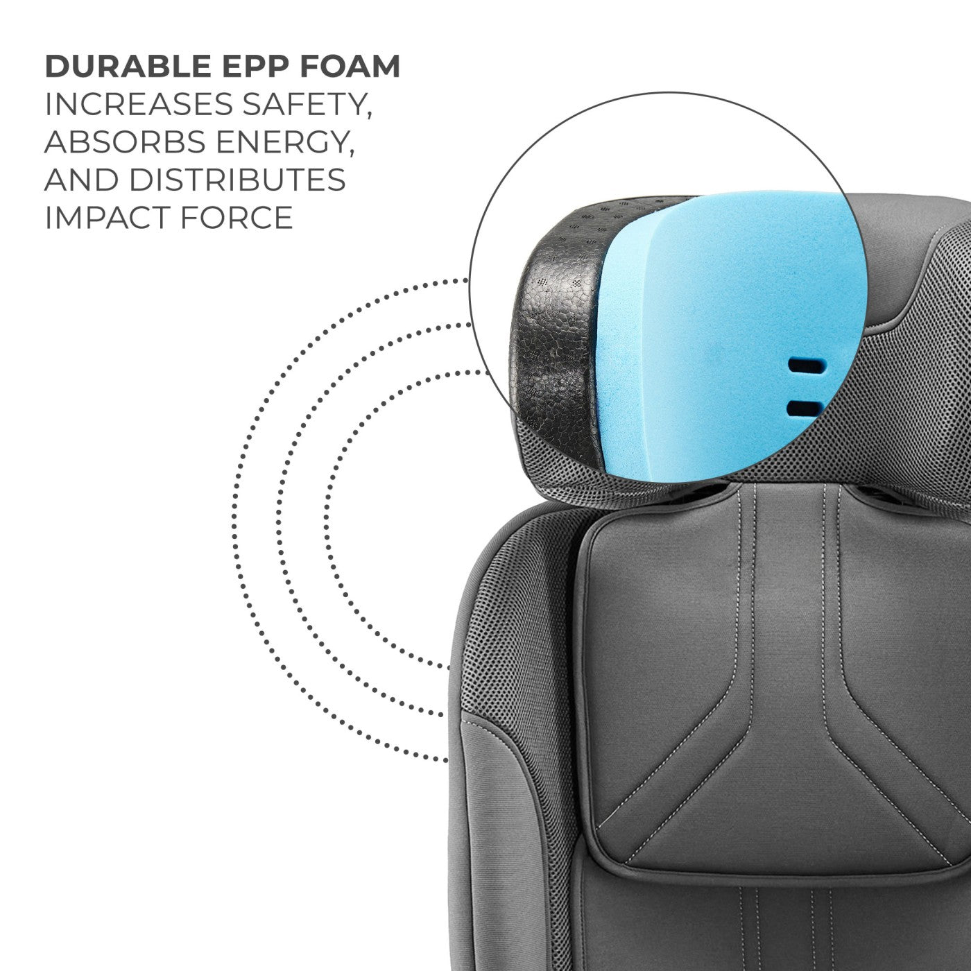 Scaun auto Kinderkraft xpedition 3 i - size 40 - 150 cm, grey - Publisol.ro