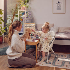 Scaun de masa Kinderkraft dinnly, grey - Publisol.ro