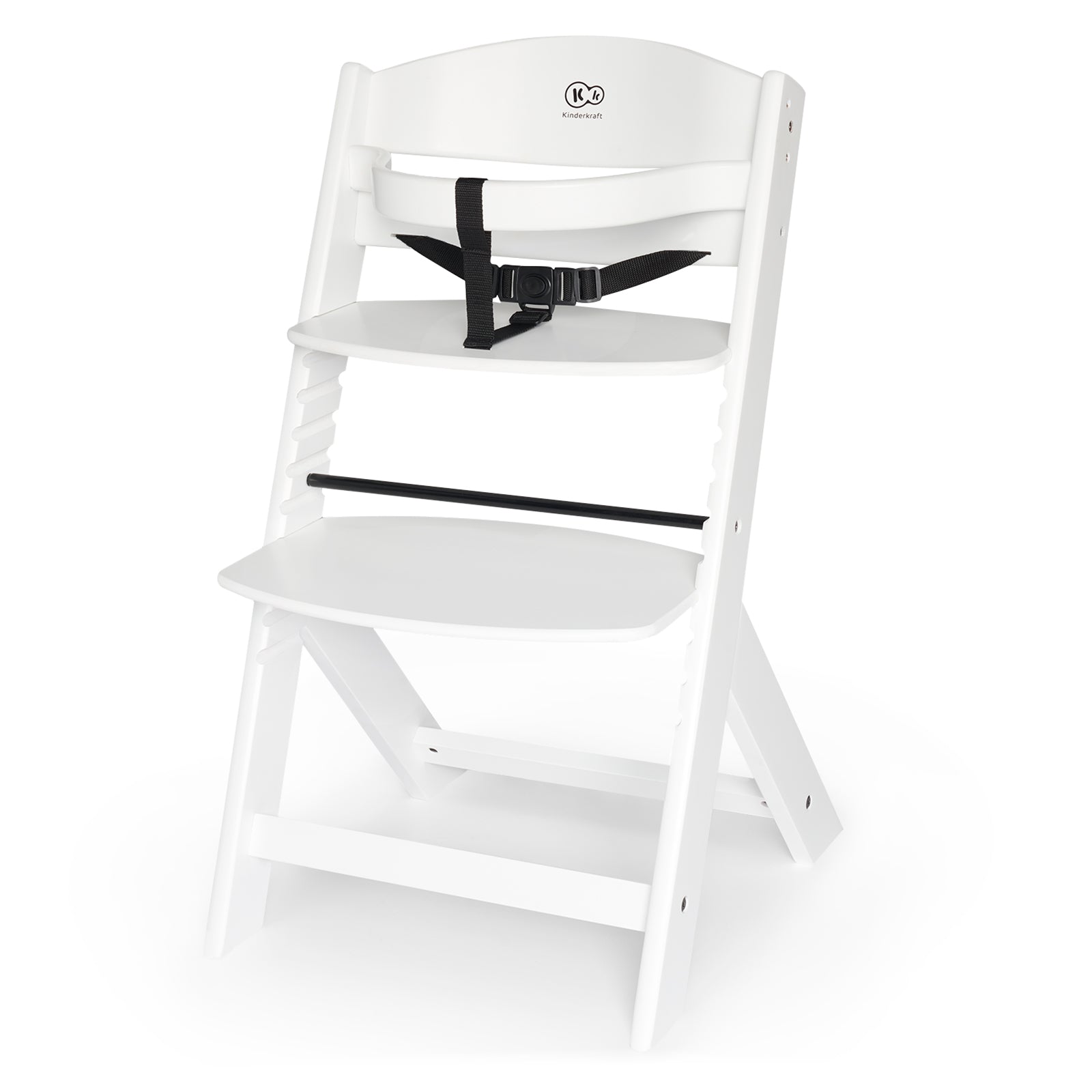 Scaun de masa Kinderkraft enock, 3 in 1, full white - Publisol.ro