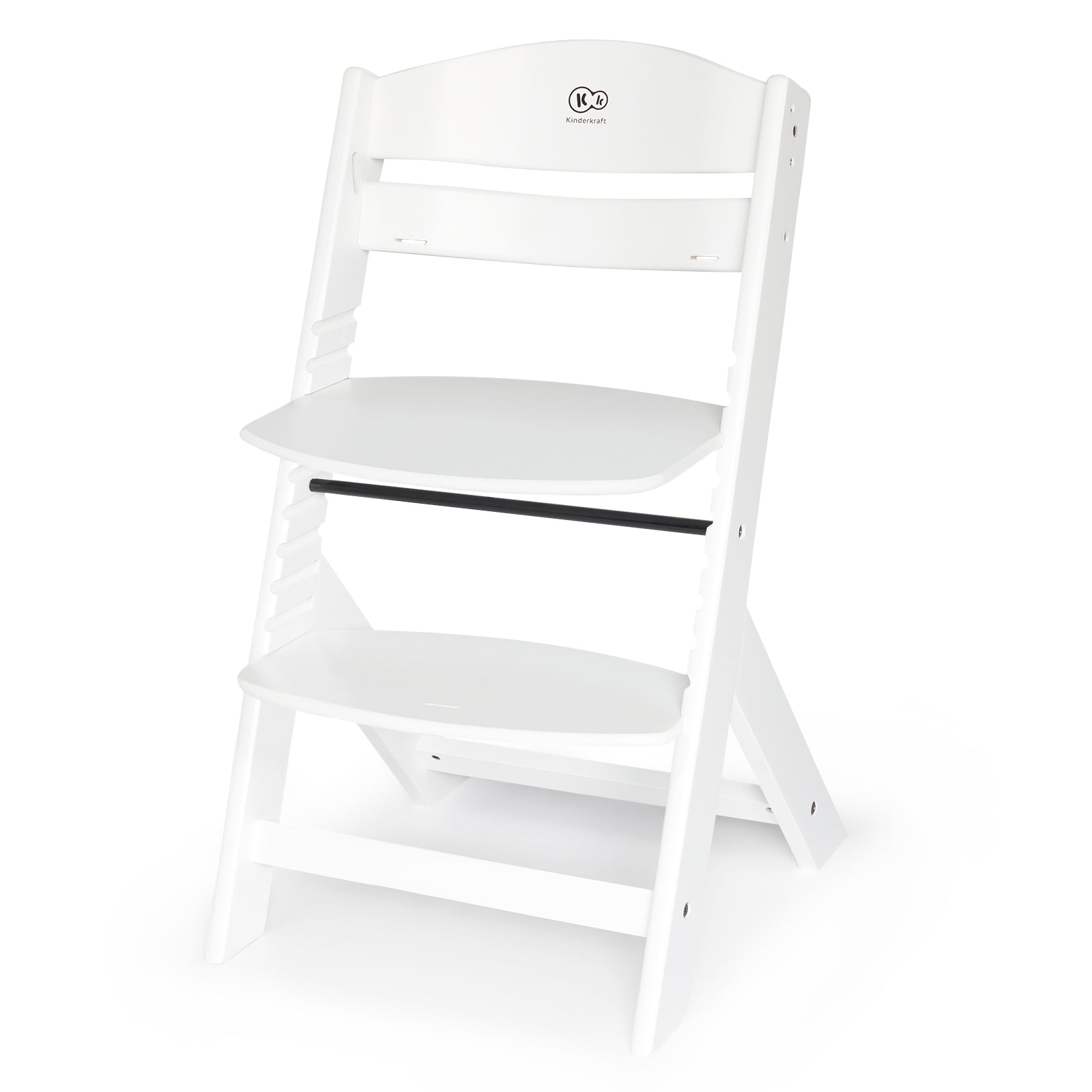 Scaun de masa Kinderkraft enock, 3 in 1, full white - Publisol.ro