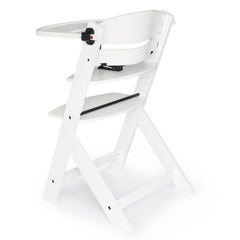 Scaun de masa Kinderkraft enock, 3 in 1, full white - Publisol.ro